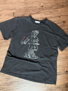 Vintage Fido Dido Black Short-Sleeve Graphic Tee